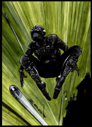 Illustration for article titled Pérák the Spring-Man; from urban legend to anti-fascist superhero